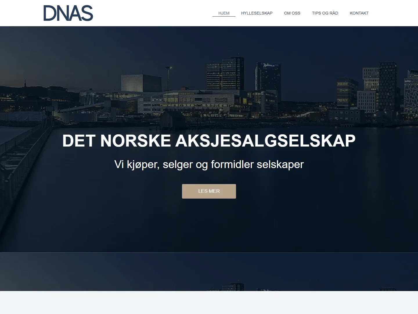 Aksjesalgselskap screenshot