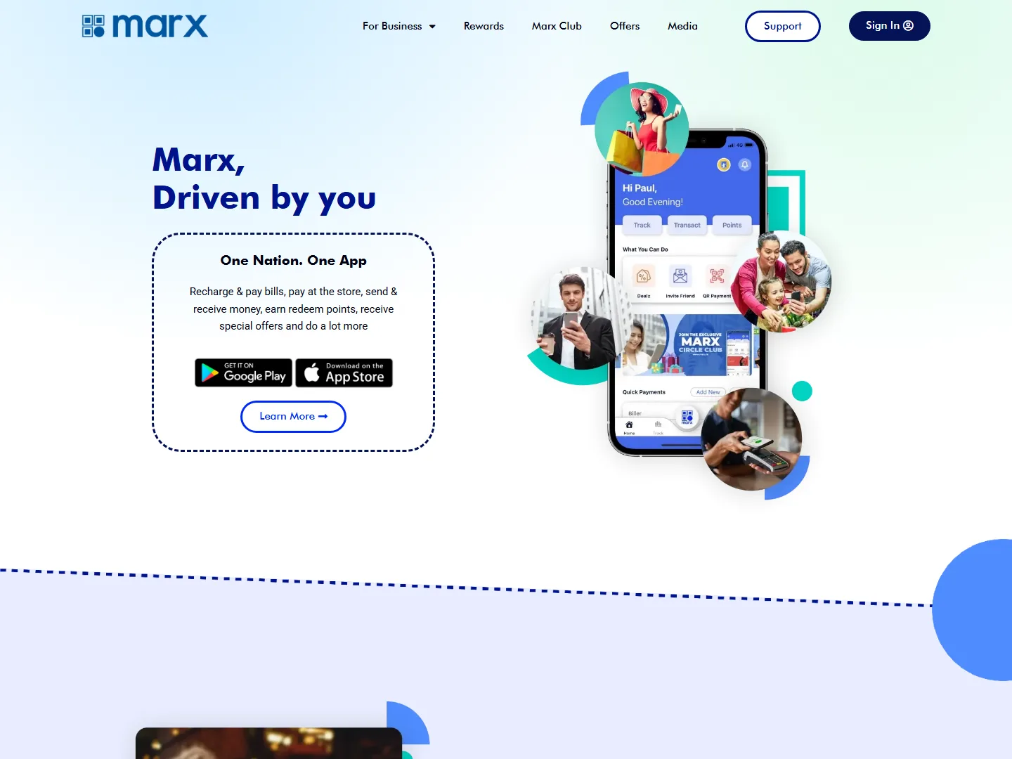 Marx™ eWallet screenshot