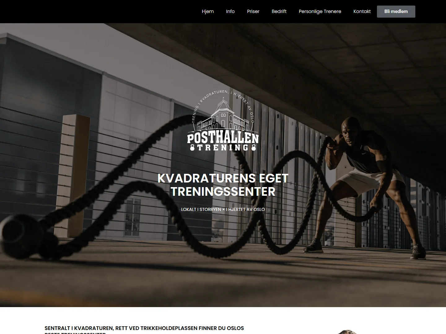 Posthallen Trening screenshot