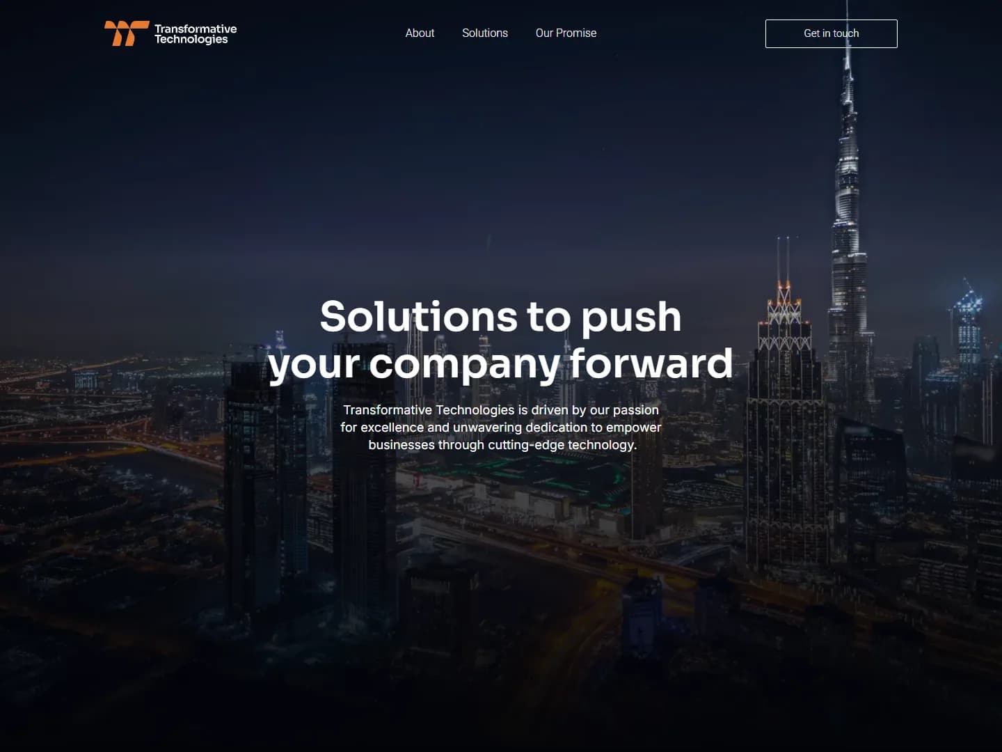Transformative Technologies screenshot